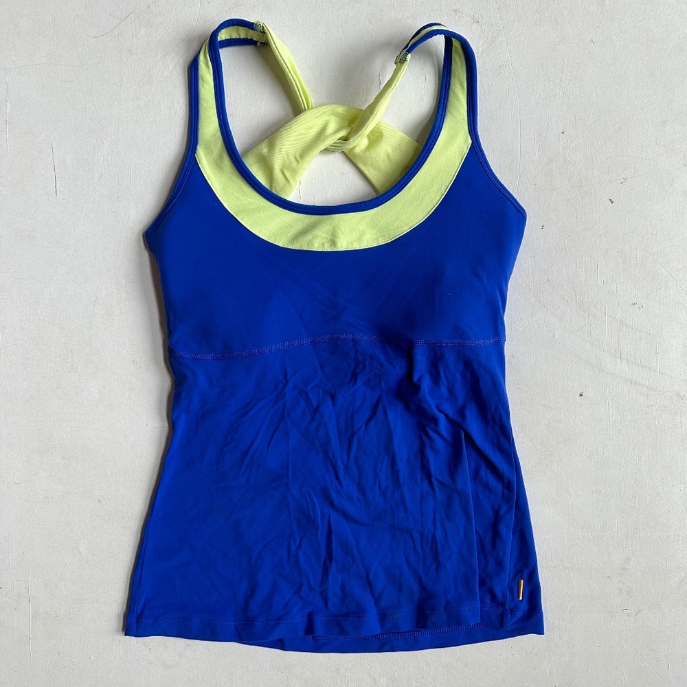 Lucy Athletic Racerback Twist Tank Top